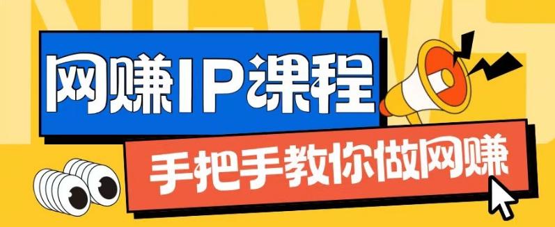 ip合伙人打造1.0，从0到1教你做网创，实现月入过万【揭秘】-创新Ovo