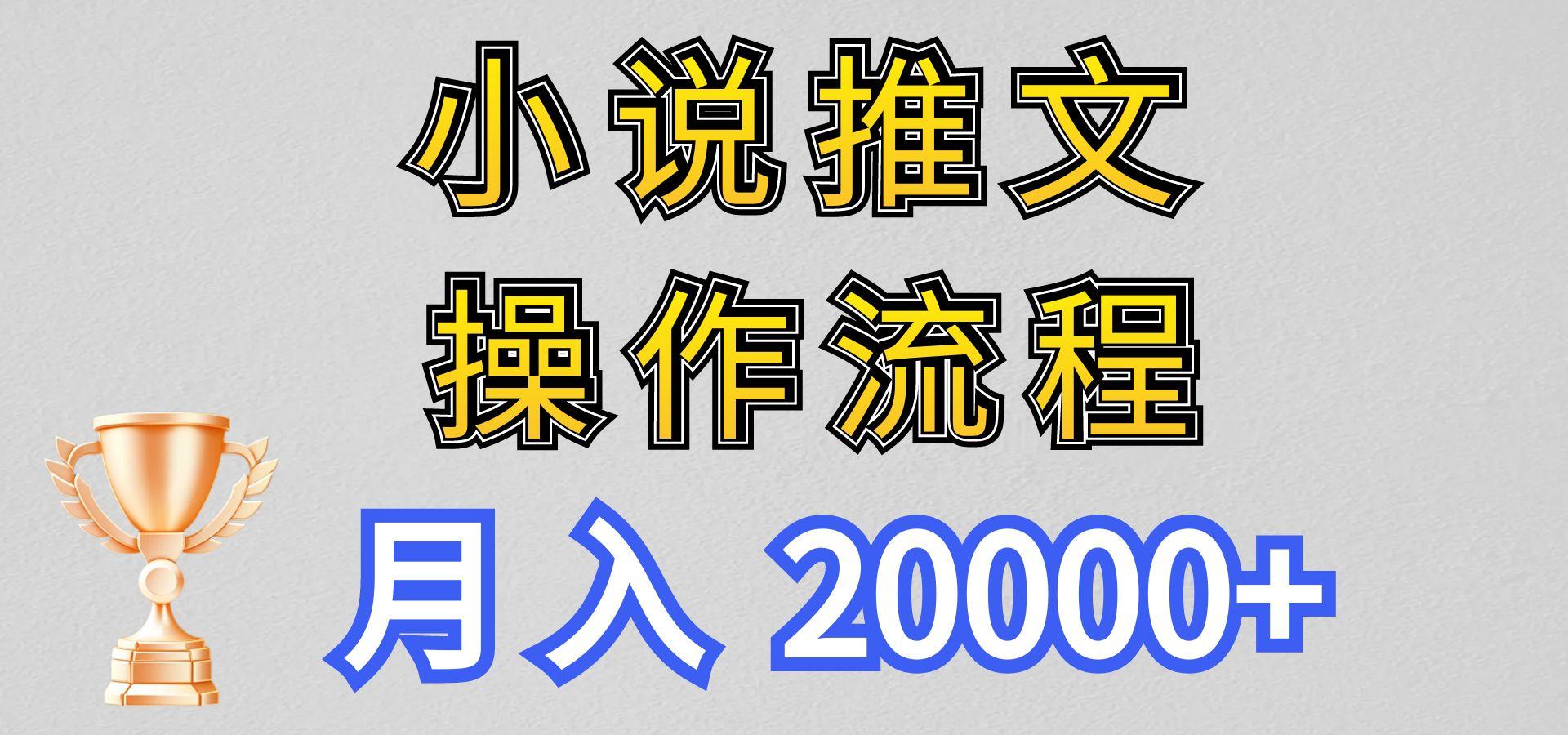 小说推文项目新玩法操作全流程，月入20000+，门槛低非常适合新手-创新Ovo
