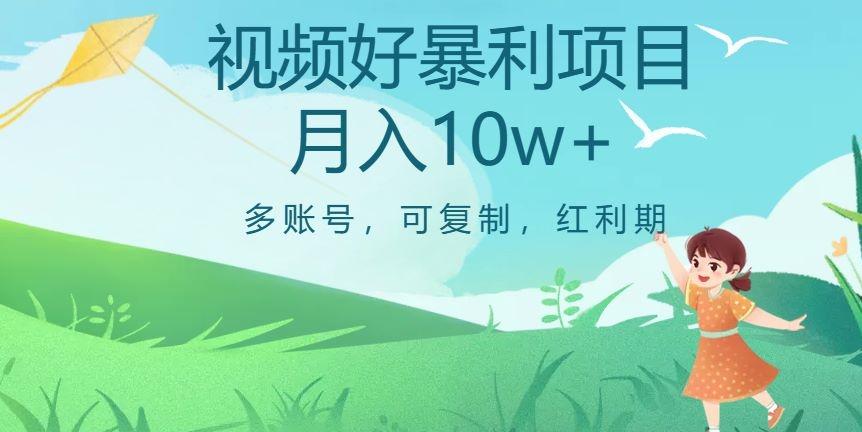 外边收费699项目，视频号暴利项目，多账号可复制，红利期-创新Ovo