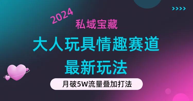 私域宝藏：大人玩具情趣赛道合规新玩法，零投入，私域超高流量成单率高-创新Ovo