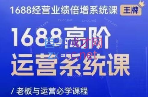 林一电商圈子·1688高阶运营系统课-创新Ovo
