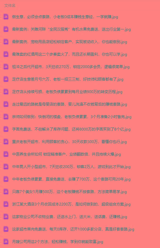 图片[3]-(9607期)真实有效391套商业模式，年入几十到几百万案例解析(电子书+视频+图文)-创新Ovo