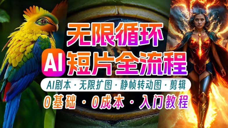 AI剪辑无限循环画面：新手轻松月入上万的秘技【揭秘】-创新Ovo