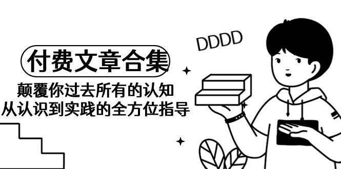 (9646期)《某公众号付费文章合集》颠覆你过去所有的认知 从认识到实践的全方位指导-创新Ovo