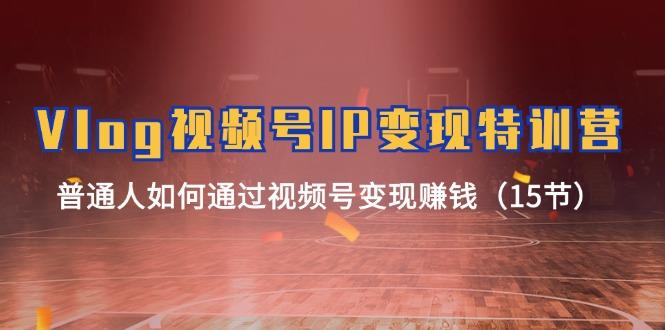 Vlog 视频号IP变现特训营，普通人如何通过视频号变现赚钱(15节-创新Ovo