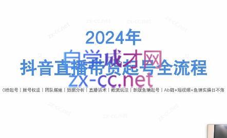 六六老师·2024年抖音直播带货起号全攻略-创新Ovo