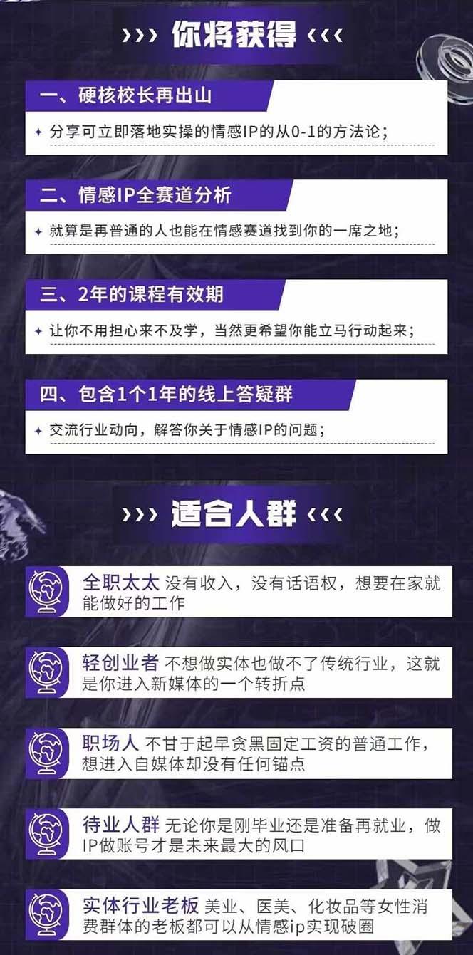 图片[1]-情感直播IP短视频全通大课，普通人的IP之路从情感赛道开始(18节-创新Ovo