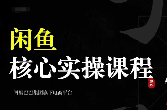 2024闲鱼核心实操课程，从养号、选品、发布、销售，教你做一个出单的闲鱼号-创新Ovo