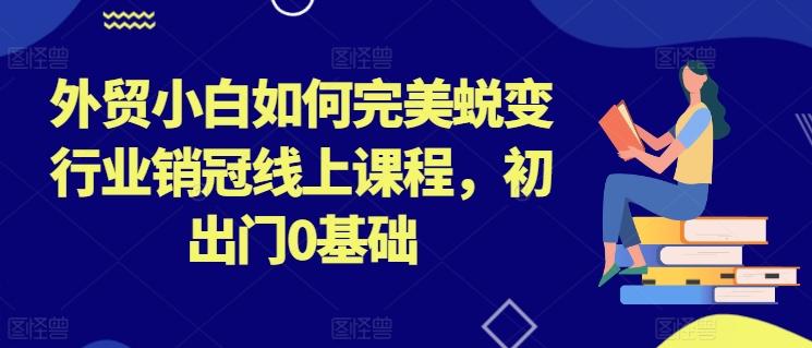外贸小白如何完美蜕变行业销冠线上课程，初出门0基础-创新Ovo