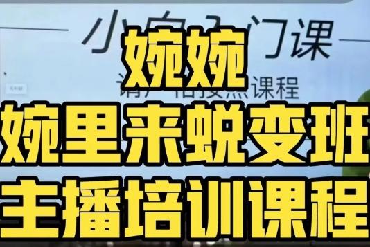 婉婉·婉里来蜕变班（主播课）全方位理解底层逻辑并灵活运用-创新Ovo