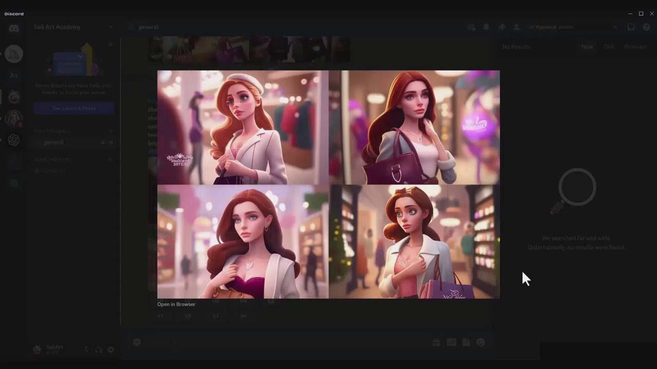 图片[5]-掌握 MidJourney V5 AI + ChatGPT创建一致的角色设计图像-22节课-中英字幕-创新Ovo