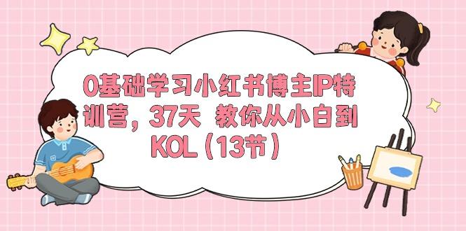 0基础学习小红书博主IP特训营，37天 教你从小白到KOL(13节-创新Ovo